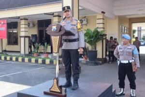 Upacara Hari Kesadaran Nasional 2024, Personel Polres Kediri Kota Diminta Profesional