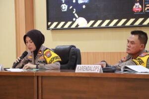 Gelar Latpraops Pekat Semeru 2024, Polres Kediri Siap Amankan Bulan Suci Ramadhan 1445 H