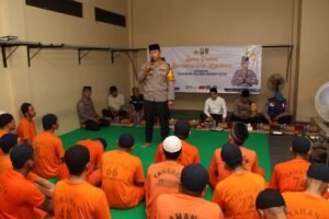 Ramadhan Berkah, Kapolres Kediri Kota Buka Puasa Bersama Tahanan