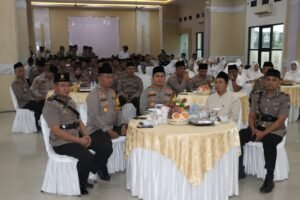 Polres Nganjuk Gelar Pengajian Bersama Dalam Rangka Peringati Malam Nuzulul Qur’an 1445H/2023M