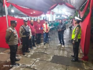 Rangkaian Ibadat Jumat Agung di Wilayah Hukum Polsek Mojoroto Berlangsung Aman dan Khidmat