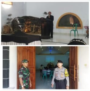 Minggu Kasih, Polsek Mojo Laksanakan Pengamanan Hari Paskah