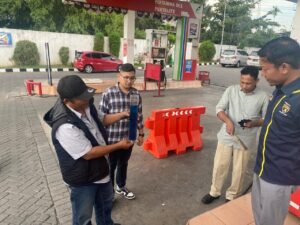 Jelang Lebaran Polres Gresik Sidak SPBU Cek Stok dan Antisipasi Penyalahgunaan BBM