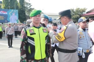Apel Gelar Pasukan Ketupat Semeru 2024, Polres Kediri Siap Amankan Lebaran