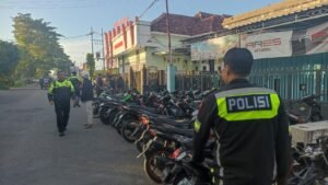 “BALAP LIAR” Kasat Lantas Polres Kediri Ratusan Sepeda Motor Di Amankan