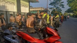 Patroli Skala Besar Polres Kediri Antisipasi Balap Liar di Wates