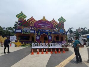 Unik, Istana Aladin Jadi Posyan Operasi Ketupat Semeru 2024 Polres Tuban