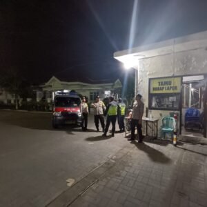 Beri Rasa Aman, Polres Kediri Kota Masifkan Patroli Perumahan yang Ditinggal Mudik