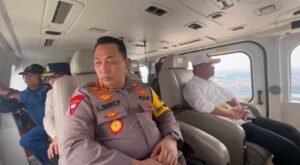 Pastikan Keamanan Arus Balik Lebaran, Kapolri Patroli Udara Jalur Tol