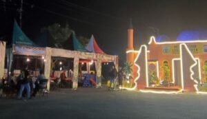Polres Mojokerto Kota, Hilangkan Lelah Pemudik Sediakan Makanan dan Hiburan Gratis
