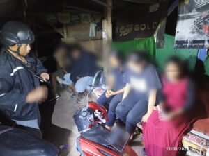 Jelang Shubuh, Tim Patroli Polsek Mojoroto Bubarkan Pesta Miras Anak di Bawah Umur dan Keributan Puluhan Pesilat