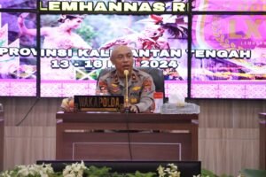 Polda Kalteng Diskusi Bersama 25 Serdik Lemhannas Bahas Strategi Dalam Menjaga Kamtibmas