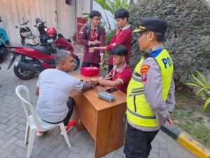 Polsek Mojoroto Lakukan Pengamanan Acara Bhakta Fest / Bhakta Run 2024, Ini Pesan Kapolsek Dalam Sambutannya !