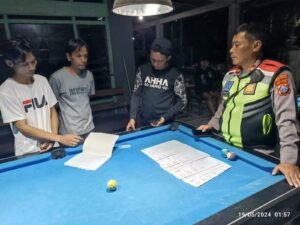 Malam Hingga Menjelang Shubuh, Polsek Mojoroto Gelar KRYD dan Patroli Gangguan Kamtibmas