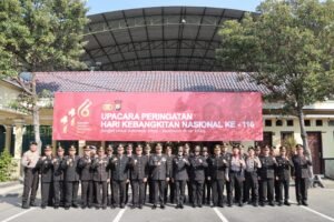 Kapolres Kediri Pimpin Upacara Hari Kebangkitan Nasional ke-116