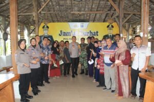Polres Kediri Kota Kembali Gelar Jum’at Curhat Bersama  Warga Kel Tamanan Kota Kediri