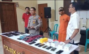 Pencopet Ponsel di Konser Sound Of Crowd Dibekuk Polisi Kota Kediri, Puluhan Unit Ponsel Berhasil Diamankan