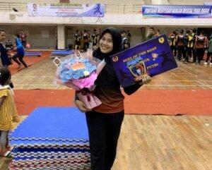 Bripda Gaby, Polwan Polresta Sidoarjo Sang Juara Karate Internasional
