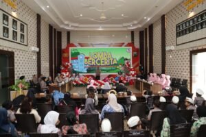 Sambut Hari Bhayangkara Ke-78 Polres Kediri Kota Gelar Lomba Bercerita Tingkat TK