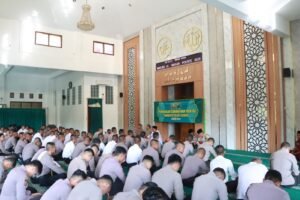 Polres Kediri Rutin Adakan Binrohtal Bentuk Karakter Anggota Lebih Humanis