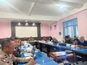 SATLANTAS POLRES KEDIRI LAKSANAKAN RAPAT KORDINASI LINTAS INSTASI UNTUK TEKAN TINGGINYA ANGKA KECELAKAAN
