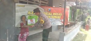 Rayakan Hari Bhayangkara Dengan Kegiatan Positif, Polisi Kediri Beri Bantuan Sosial