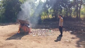 Polres Pasuruan Kota Bongkar Arena Diduga Digunakan Judi Sabung Ayam di Lekok