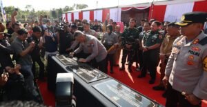 Sambut Hari Bhayangkara ke – 78 Kapolda Jatim Resmikan Sumur Air Dalam di Ponorogo