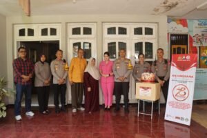 Polres Kediri Kota Gelar Anjangsana Purna Polri , Peringati Hari Bhayangkara ke-78