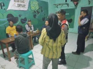 Kapolsek Mojoroto Pimpin Operasi Gabungan Skala Besar, Sasar Tempat Hiburan Malam dan Titik Rawan Kriminalitas