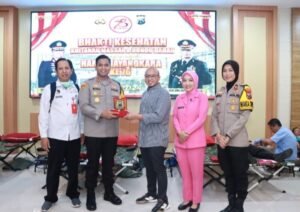 Polres Kediri Gelar Sunat Massal Hari Bhayangkara ke-78 tahun 2024