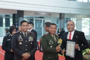 Tasyakuran Hari Bhayangkara ke-78, Polres Kediri Gelar Bansos dan Santunan Anak Yatim