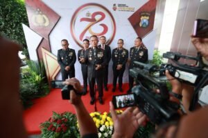 Hari Bhayangkara ke – 78 Kapolda Jatim Ingatkan Kolaborasi Kawal Pilkada 2024