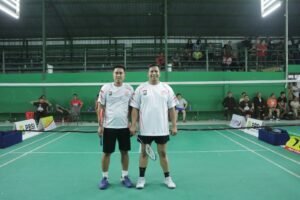 Hadir Langsung di Tournament Badminton Kapolres Kediri Cup, AKBP Bimo Beri Motivasi Para Peserta
