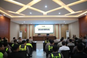 Polres Kediri Gelar Latpraops Patuh Semeru tahun 2024