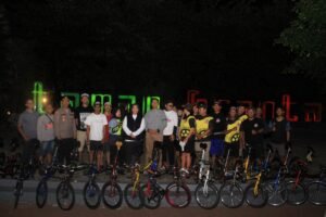 Kediri Night Ride, Kapolres Kediri Kota  Gowes Bareng Pj.Walikota Kediri dan Masyarakat