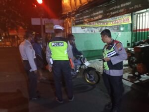 Jelang Giat suroan dan Suran Agung, polsek Mojoroto Gencarkan Cipta Kondisi, Kapolsek : Dilarang Konvoi dan Arak – arakan Liar