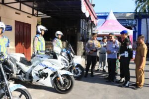 Kapolres Kediri Kota Pimpin Apel Gelar Pasukan Ops Patuh Semeru 2024