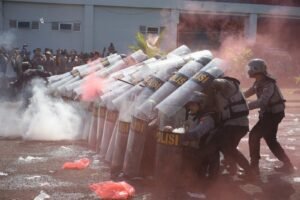 Sukseskan Pilkada 2024 Damai, Polres Jember Gelar Pelatihan Sispam Kota