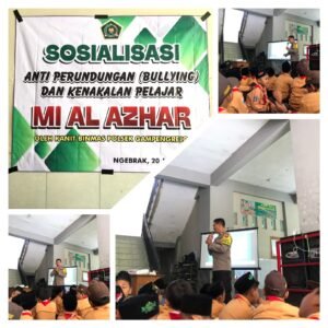 Polisi Kediri Sosialisasi Anti Bullying dan Kenakalan Pelajar di Sekolah