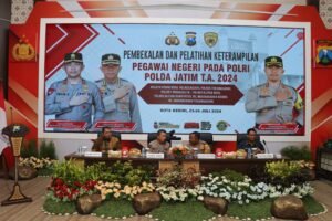 Biro SDM Polda Jatim Menggelar Pembekalan dan Pelatihan Ketrampilan (Latram) Pegawai Negeri TA.2024