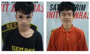 Polres Tanjungperak Berhasil Amankan Dua Tersangka Curas Beraksi di 12 TKP Surabaya dan Gresik