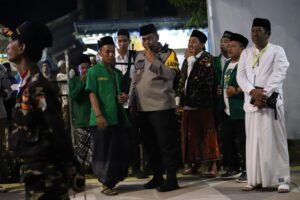 Polisi Lakukakan Pengamanan, Gresik Bersholawat di Pulau Bawean Berjalan Kondusif