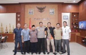 Jalin Sinergitas Jelang Pilkada Serentak 2024, Kapolres Kediri Terima Kunjungan Ketua KPU Kediri
