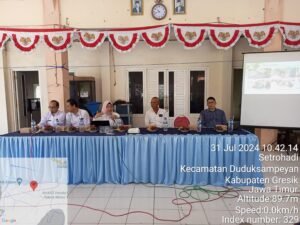 Pengurus PDAM Gresik lakukan sosialisasi tingkatkan pelayanan jaringan serta di duga lecehkan wartawan