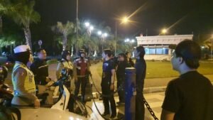 Antisipasi Kerawanan Malam Minggu, Polres Kediri Intensif Lakukan Patroli