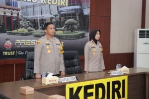 Kapolres Kediri Ikuti Zoom Meeting Taklimat Awal Audit Kinerja Itwasum Polri Tahap II TA. 2024