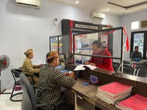 Pelayanan Bertema Pahlawan di Polres Kediri Sambut HUT Kemerdekaan RI ke-79