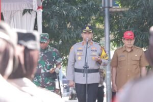 Kapolres Kediri Pimpin Apel Gelar Pasukan Ops Mantap Praja Semeru 2024