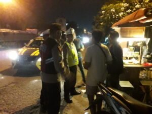Polsek Mojoroto Gelar Giat Cipta Kondisi, Kapolsek : Antisipasi balap liar, tawuran dan cegah 3C